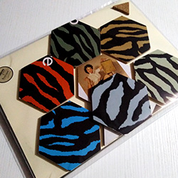 sottobicchieri centrotavola animalier pin up